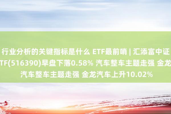 行业分析的关键指标是什么 ETF最前哨 | 汇添富中证新动力汽车产业ETF(516390)早盘下落0.58% 汽车整车主题走强 金龙汽车上升10.02%