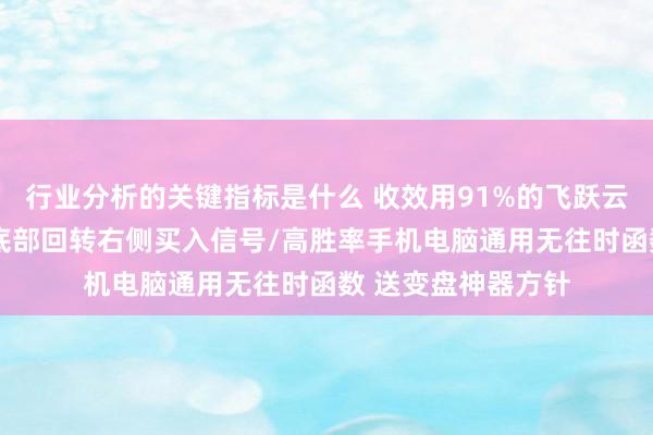 行业分析的关键指标是什么 收效用91%的飞跃云霄主图附图选股/底部回转右侧买入信号/高胜率手机电脑通用无往时函数 送变盘神器方针